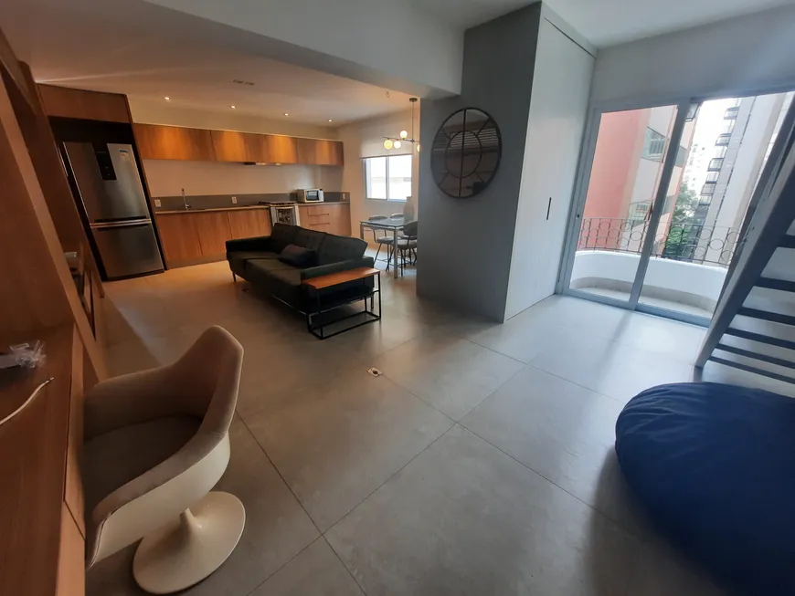 Foto 1 de Apartamento com 1 Quarto para alugar, 117m² em Itaim Bibi, São Paulo