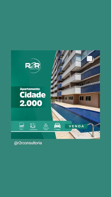 Foto 1 de Casa com 3 Quartos à venda, 73m² em Cidade 2000, Fortaleza