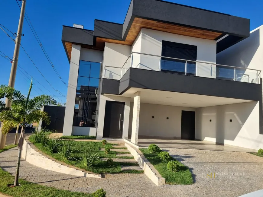 Foto 1 de Casa de Condomínio com 4 Quartos à venda, 250m² em Parque Olívio Franceschini, Hortolândia