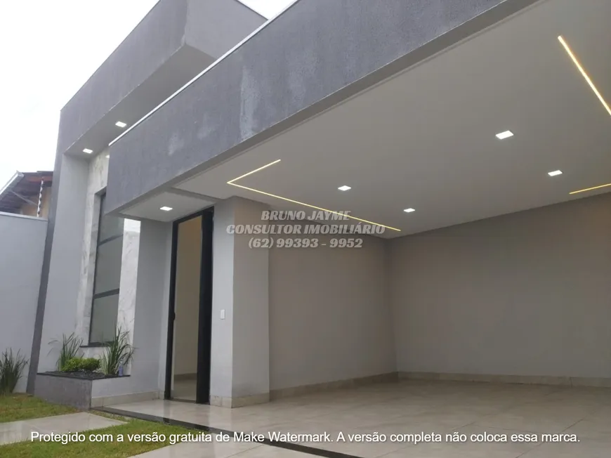 Foto 1 de Casa com 3 Quartos à venda, 136m² em Jardim Italia, Anápolis