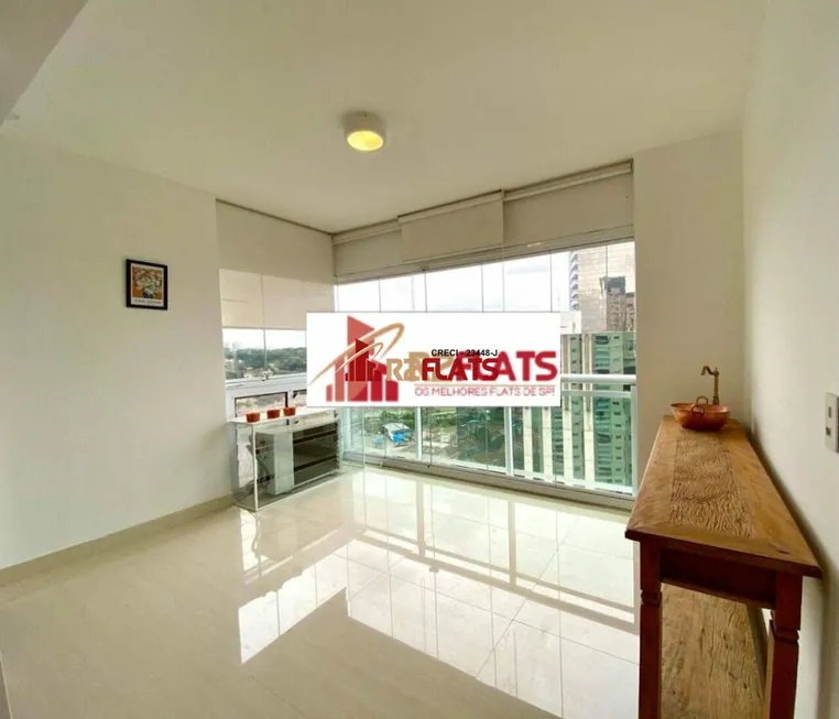 Foto 1 de Flat com 2 Quartos para alugar, 66m² em Brooklin, São Paulo