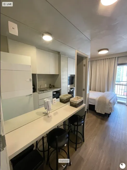 Foto 1 de Apartamento com 1 Quarto para venda ou aluguel, 25m² em República, São Paulo