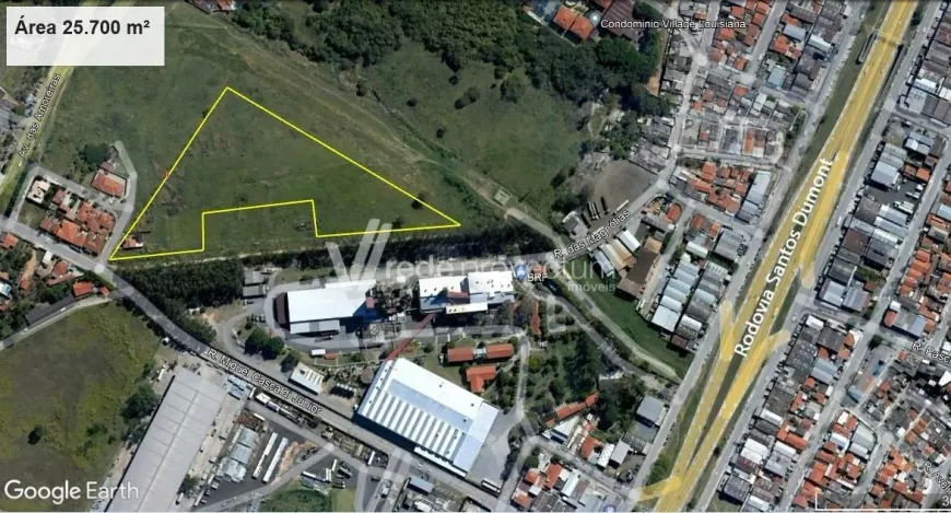 Foto 1 de Lote/Terreno à venda, 25678m² em Vila Lovato, Campinas