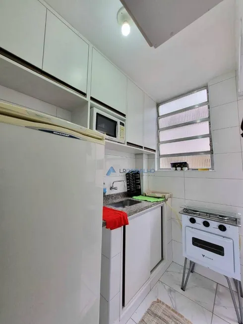Foto 1 de Apartamento com 1 Quarto à venda, 29m² em José Menino, Santos
