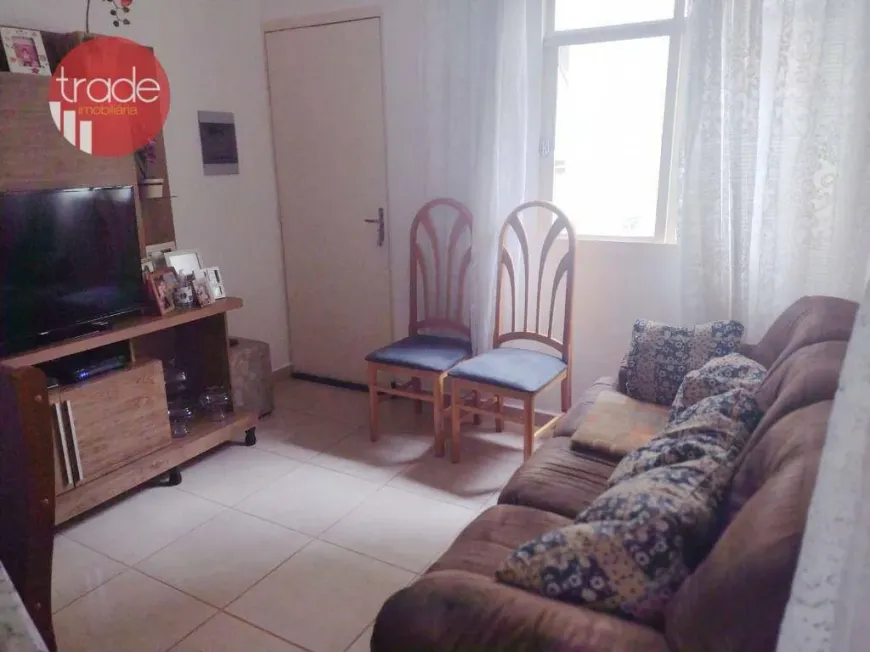 Foto 1 de Apartamento com 2 Quartos à venda, 47m² em Parque dos Lagos, Ribeirão Preto