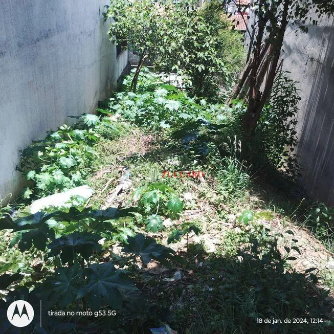 Foto 1 de Lote/Terreno à venda, 162m² em Jardim Bela Vista, Guarulhos