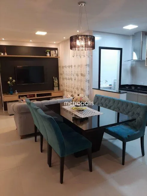 Foto 1 de Apartamento com 3 Quartos à venda, 89m² em Vila Eldizia, Santo André