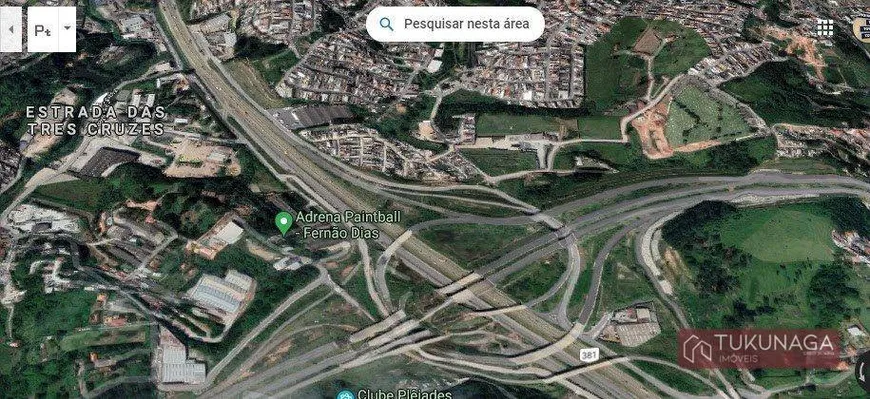 Foto 1 de Lote/Terreno para venda ou aluguel, 20500m² em Tres Cruzes, São Paulo