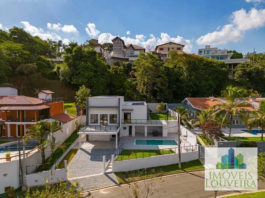 Foto 1 de Casa de Condomínio com 5 Quartos para venda ou aluguel, 368m² em Bairro Marambaia, Vinhedo