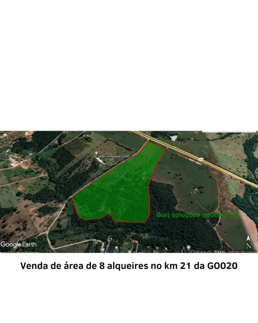 Foto 1 de Lote/Terreno à venda, 405350m² em Setor Central , Bela Vista de Goiás