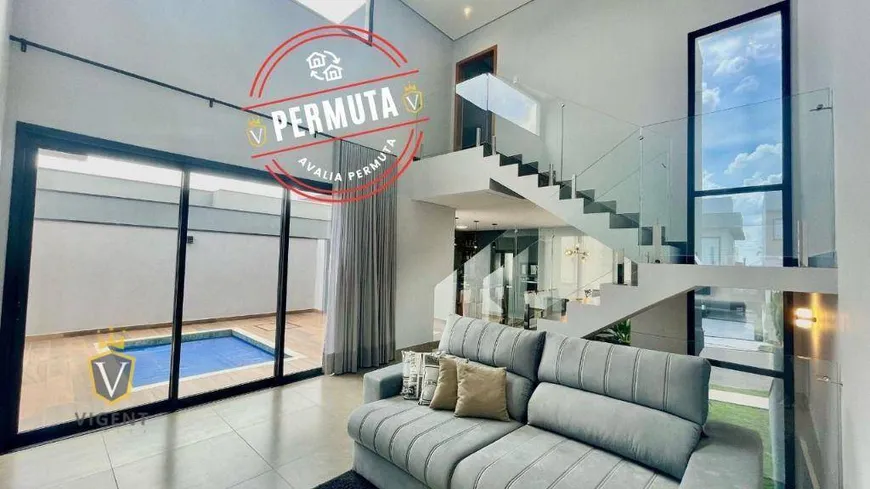 Foto 1 de Casa de Condomínio com 3 Quartos à venda, 234m² em Loteamento Reserva Ermida, Jundiaí
