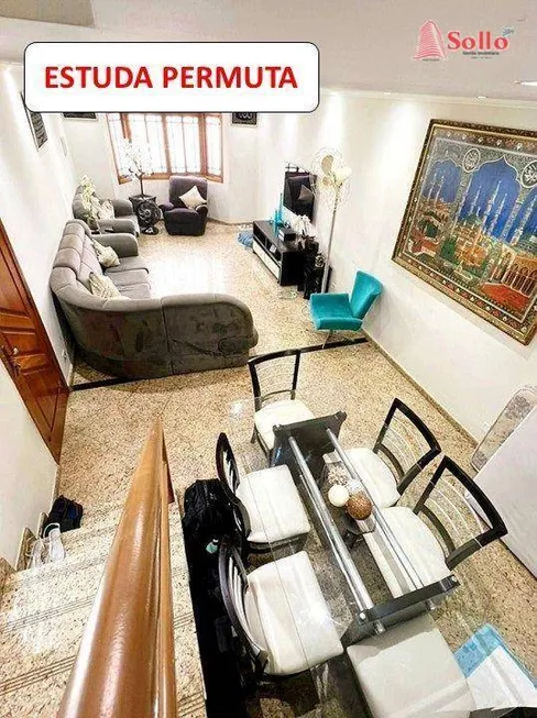 Foto 1 de Sobrado com 3 Quartos à venda, 236m² em Vila Alianca, Guarulhos