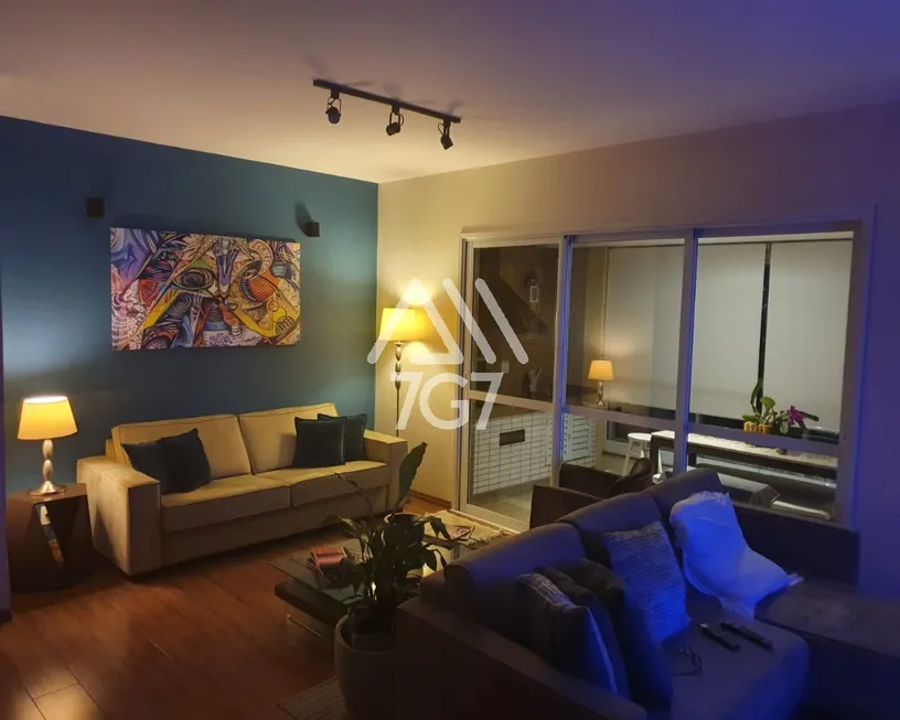 Foto 1 de Apartamento com 3 Quartos à venda, 130m² em Brooklin, São Paulo