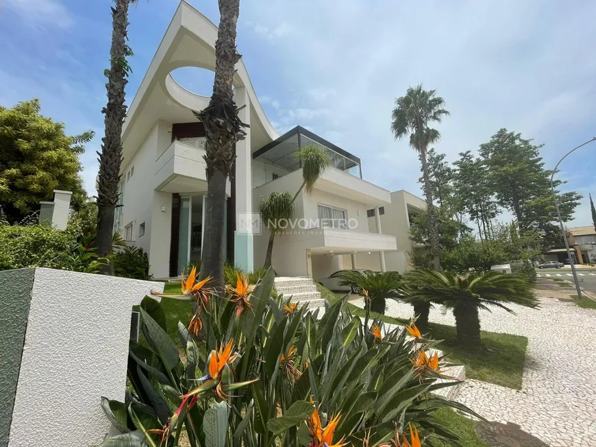 Foto 1 de Casa de Condomínio com 4 Quartos para venda ou aluguel, 481m² em Alphaville Dom Pedro, Campinas