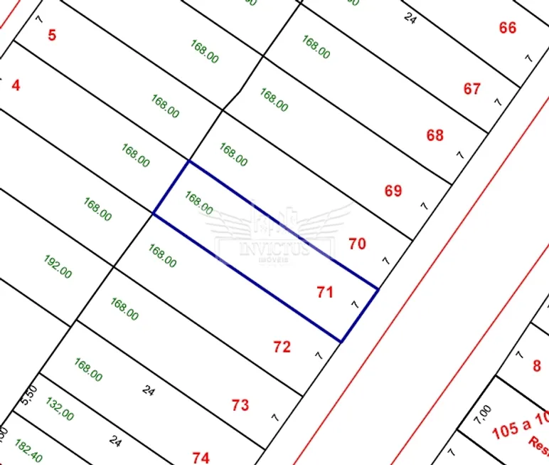 Foto 1 de Lote/Terreno à venda, 152m² em Jardim Pilar, Santo André