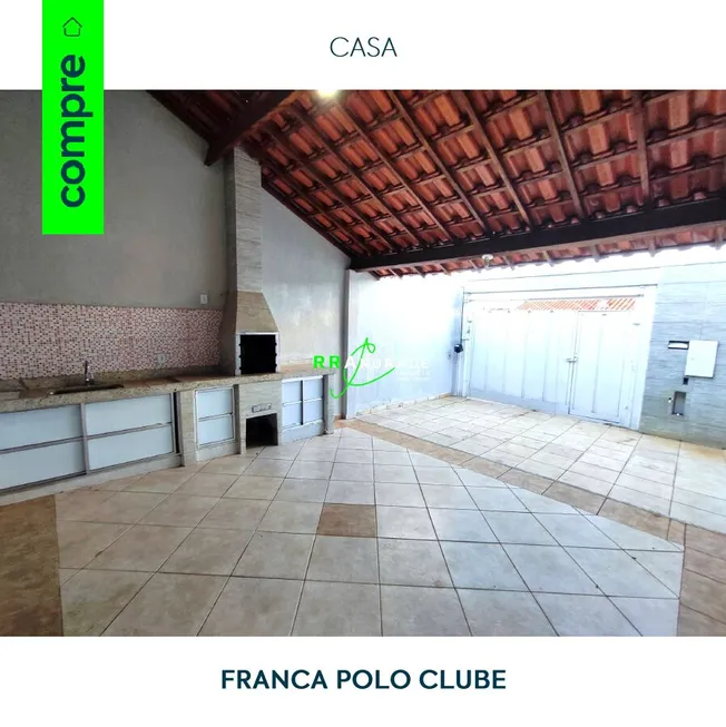 Foto 1 de Casa com 2 Quartos à venda, 96m² em Franca Polo Club, Franca