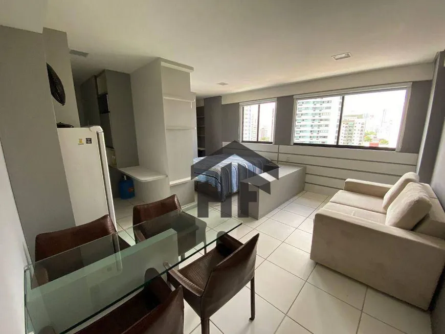 Foto 1 de Apartamento com 1 Quarto à venda, 30m² em Graças, Recife