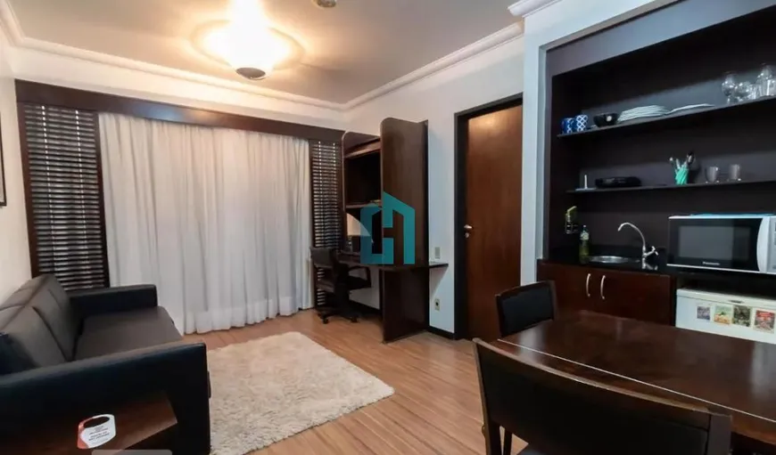 Foto 1 de Apartamento com 1 Quarto à venda, 37m² em Moema, São Paulo