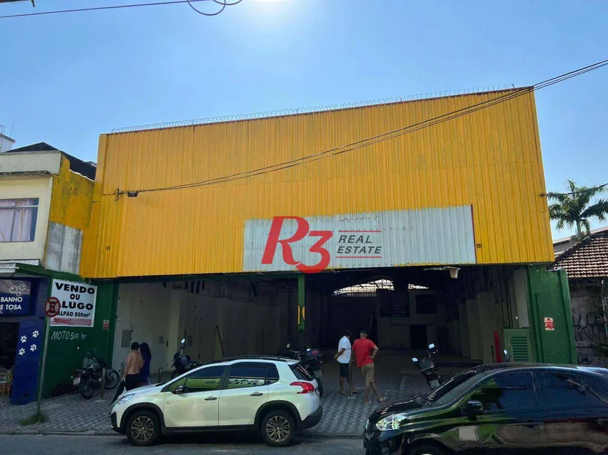 Foto 1 de Galpão/Depósito/Armazém para venda ou aluguel, 800m² em Centro, São Vicente