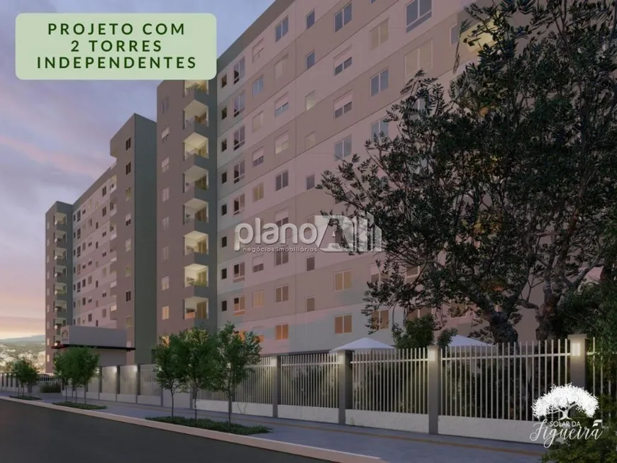 Foto 1 de Apartamento com 2 Quartos à venda, 60m² em Passo das Pedras, Gravataí