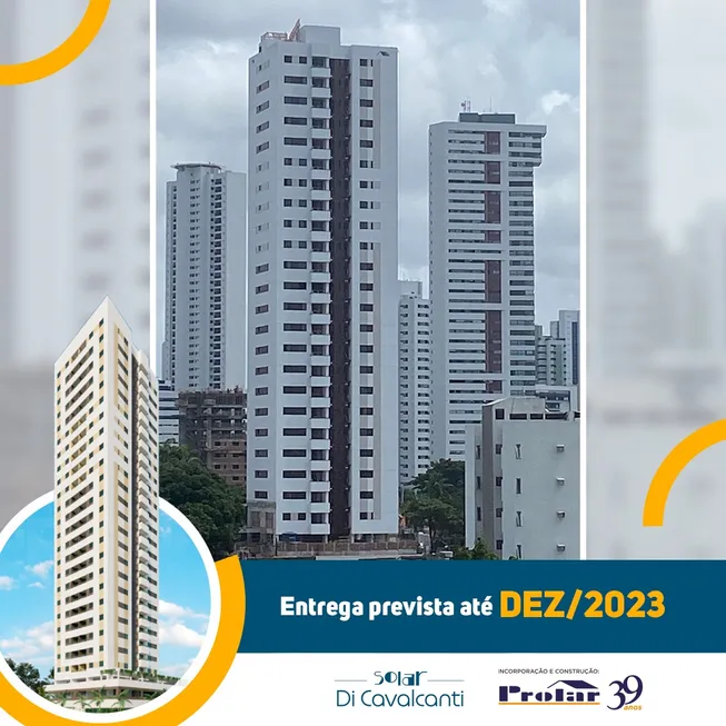 Foto 1 de Apartamento com 3 Quartos à venda, 63m² em Madalena, Recife