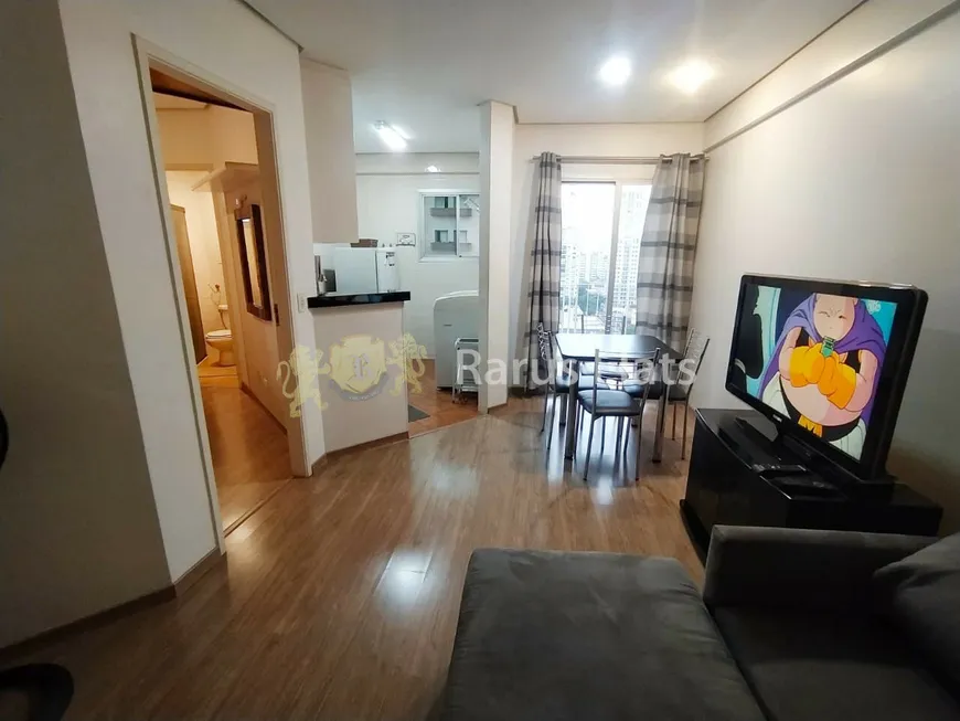 Foto 1 de Flat com 1 Quarto para alugar, 33m² em Moema, São Paulo