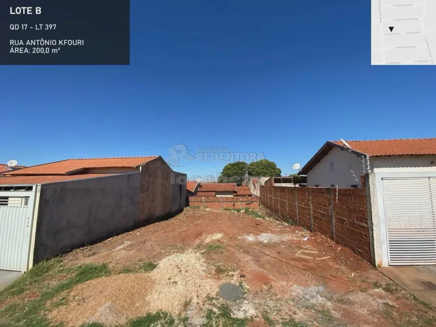 Foto 1 de Lote/Terreno à venda, 200m² em Parque das Aroeiras II, São José do Rio Preto