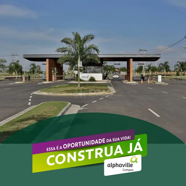 Foto 1 de Lote/Terreno à venda, 421m² em Alphaville, Campos dos Goytacazes