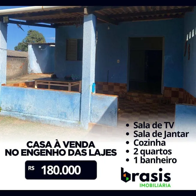 Foto 1 de Casa com 2 Quartos à venda, 402m² em Engenho das Lages, Brasília