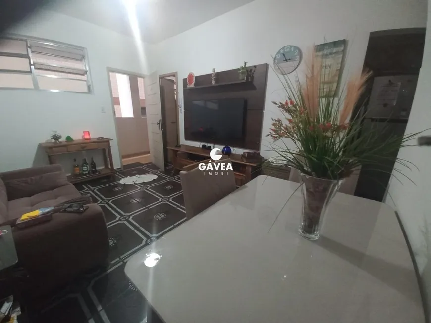 Foto 1 de Apartamento com 1 Quarto à venda, 55m² em Centro, São Vicente