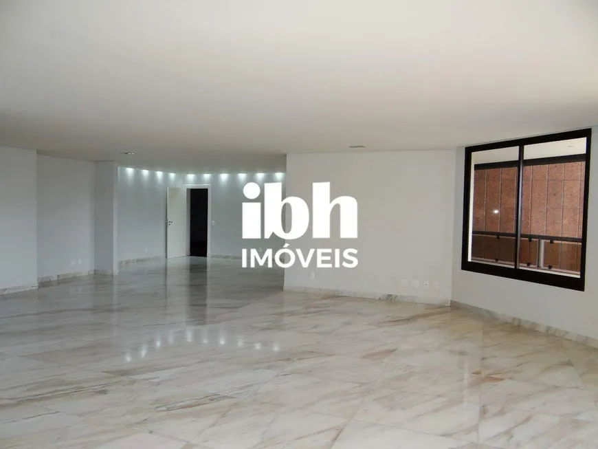 Foto 1 de Apartamento com 5 Quartos para alugar, 380m² em Santo Agostinho, Belo Horizonte