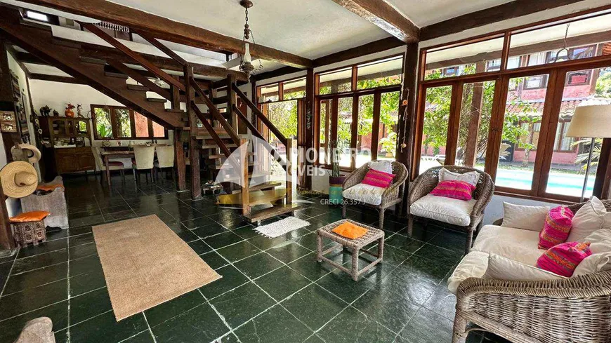 Foto 1 de Casa com 4 Quartos para alugar, 200m² em Barra Do Sahy, São Sebastião
