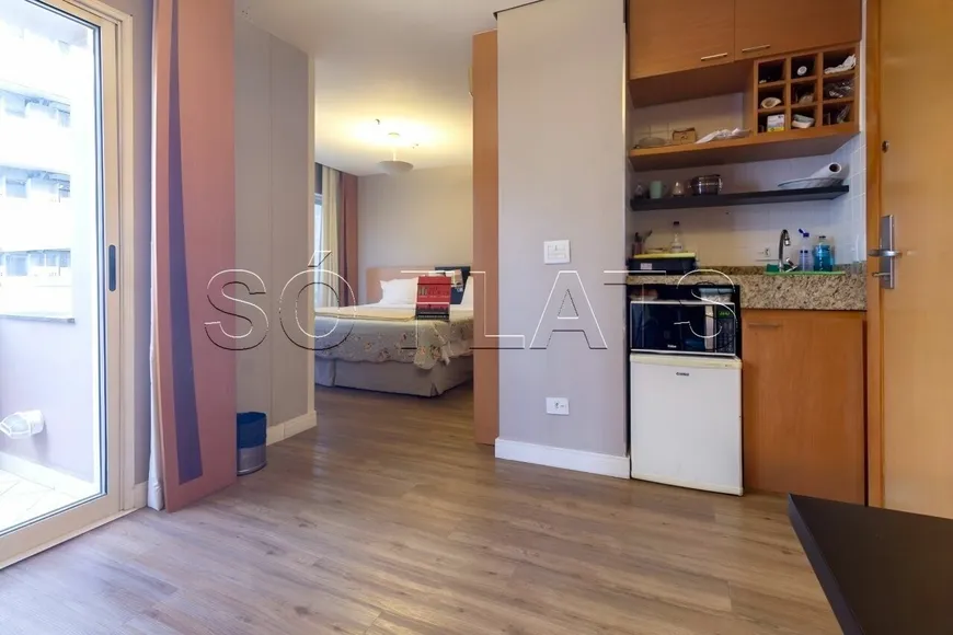 Foto 1 de Flat com 1 Quarto para alugar, 27m² em Paraíso, São Paulo