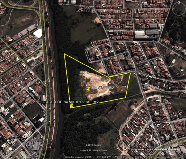 Foto 1 de Lote/Terreno à venda, 45000m² em RICA, Sorocaba