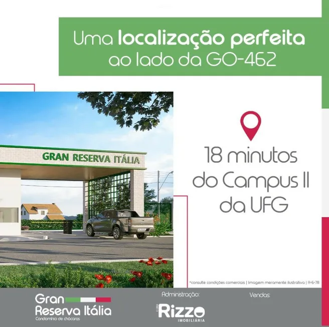 Foto 1 de Fazenda/Sítio à venda, 1200m² em , Santo Antônio de Goiás