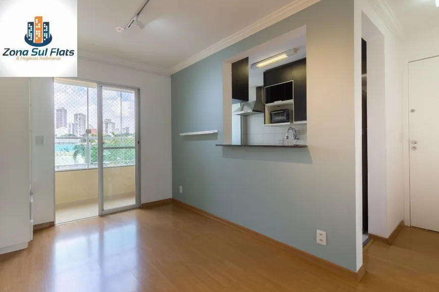 Foto 1 de Apartamento com 2 Quartos à venda, 53m² em Santo Amaro, São Paulo
