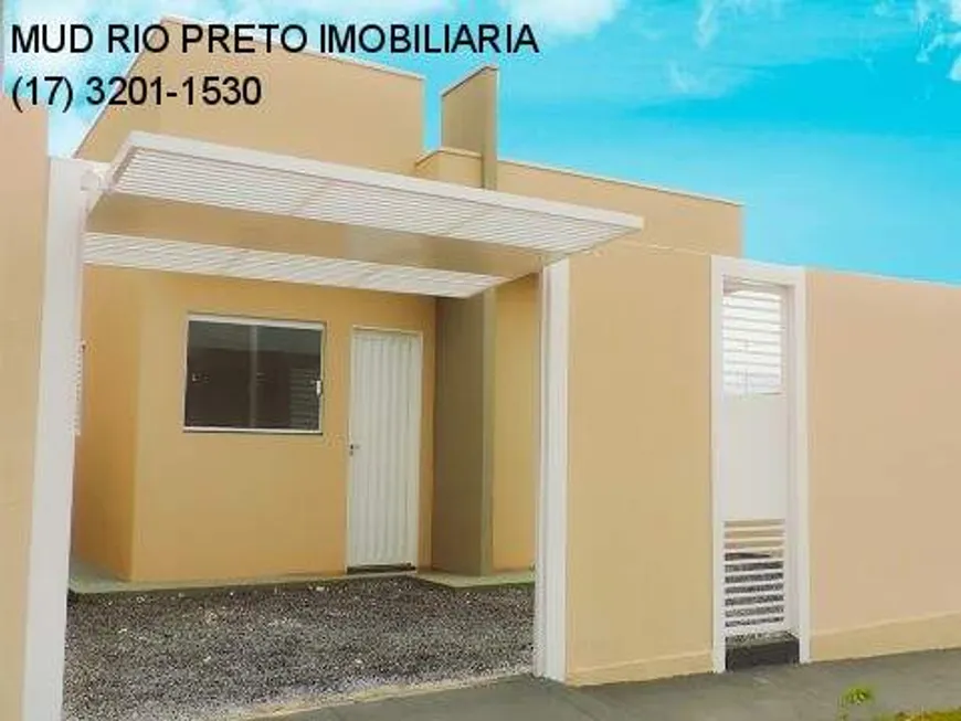 Foto 1 de Casa com 2 Quartos à venda, 55m² em Jardim Nunes 2, São José do Rio Preto