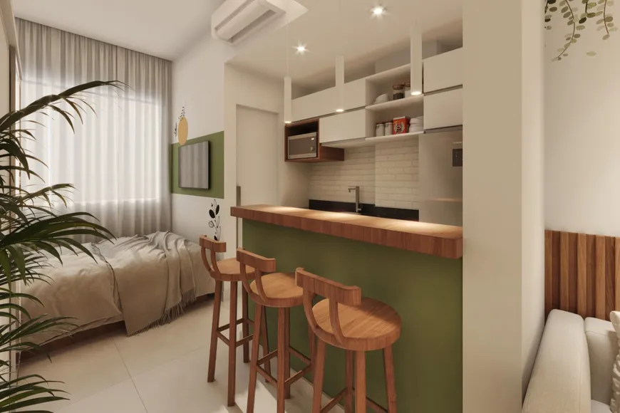 Foto 1 de Apartamento com 1 Quarto à venda, 25m² em Centro, Rio de Janeiro