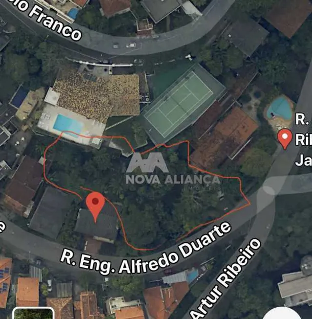 Foto 1 de Lote/Terreno à venda, 620m² em Jardim Botânico, Rio de Janeiro