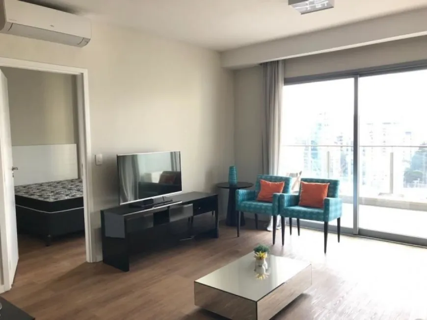 Foto 1 de Flat com 1 Quarto para alugar, 60m² em Vila Nova Conceição, São Paulo