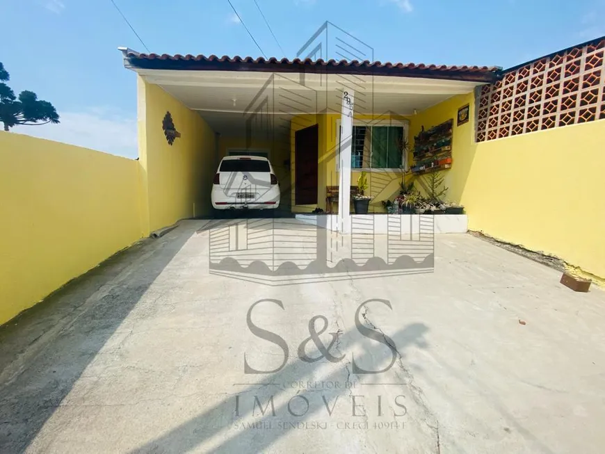 Foto 1 de Casa com 3 Quartos à venda, 63m² em Vila Juliana, Piraquara
