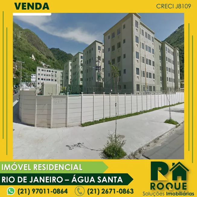 Foto 1 de Apartamento com 2 Quartos à venda, 43m² em Água Santa, Rio de Janeiro