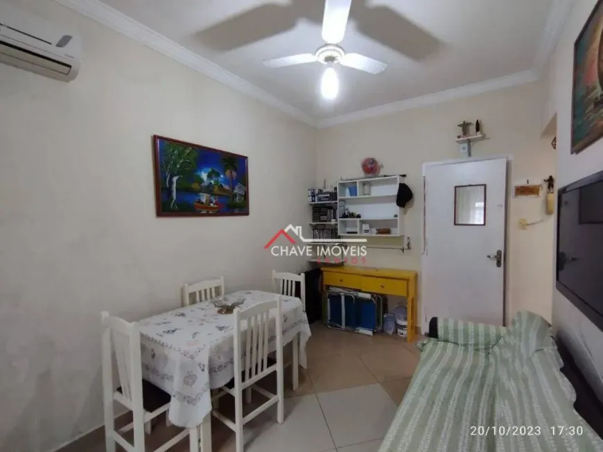 Foto 1 de Apartamento com 1 Quarto à venda, 48m² em José Menino, Santos