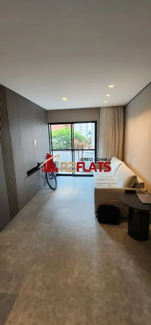 Foto 1 de Flat com 1 Quarto à venda, 45m² em Itaim Bibi, São Paulo