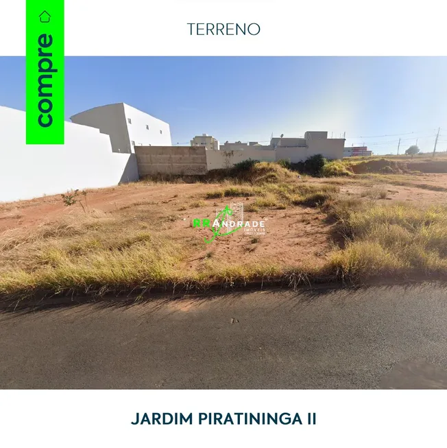 Foto 1 de Lote/Terreno à venda, 308m² em Jardim Piratininga II, Franca