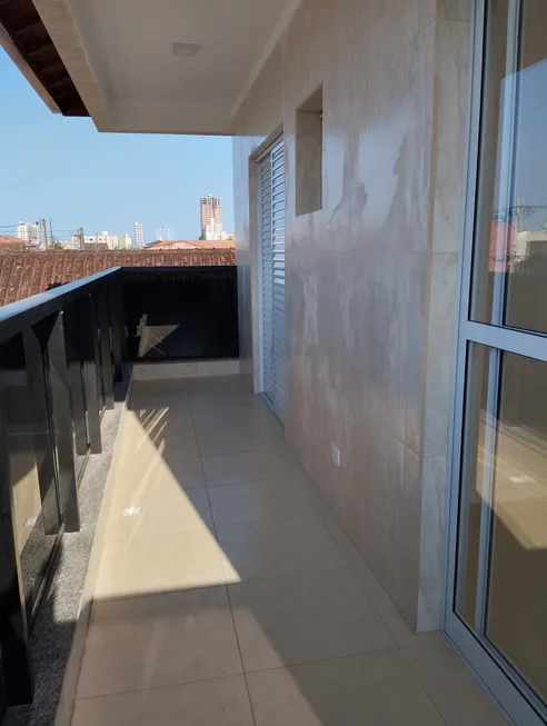 Foto 1 de Casa de Condomínio com 2 Quartos à venda, 60m² em Maracanã, Praia Grande