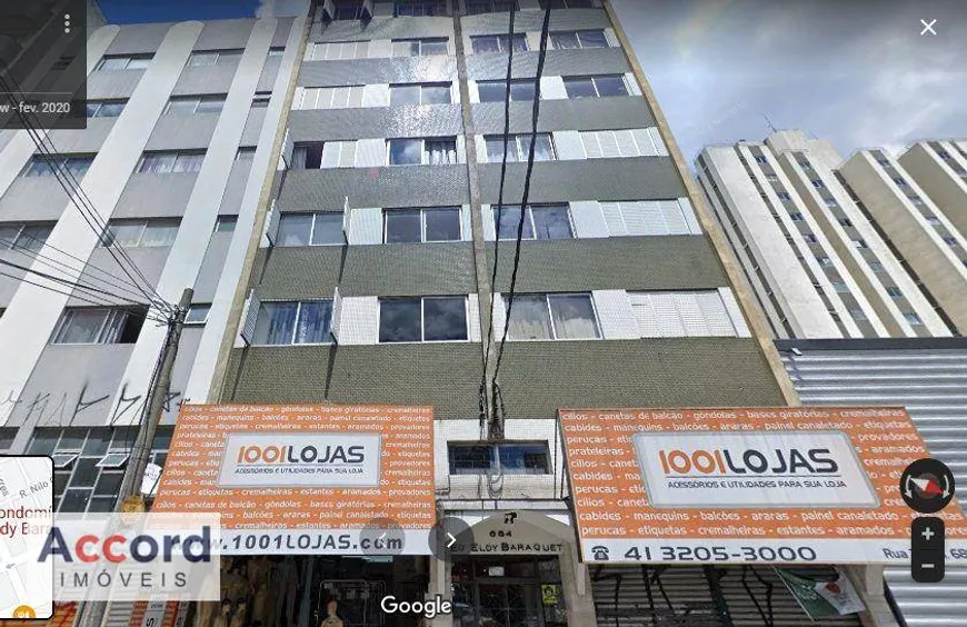 Foto 1 de Apartamento com 1 Quarto à venda, 52m² em Centro, Curitiba