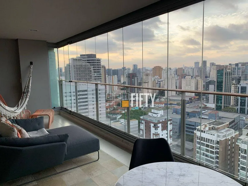 Foto 1 de Apartamento com 1 Quarto para alugar, 70m² em Vila Nova Conceição, São Paulo