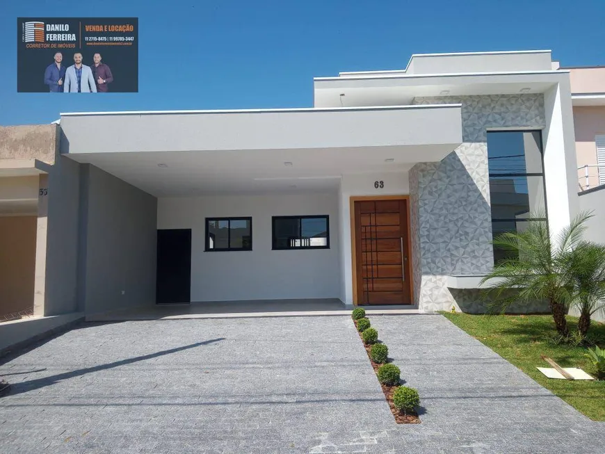 Foto 1 de Casa de Condomínio com 3 Quartos à venda, 180m² em Condomínio Costa das Areias, Salto