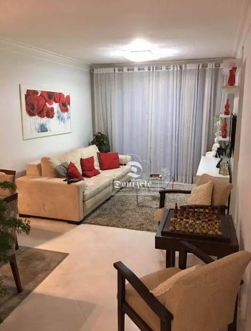 Foto 1 de Apartamento com 3 Quartos à venda, 93m² em Vila Bastos, Santo André